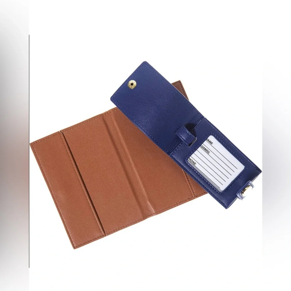 Graphique Passport Case and Luggage Tag Set, Business Class NEW